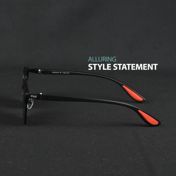 full black (16) Irayz Blue Light Blocking Computer Glasses for Men & Women - Black