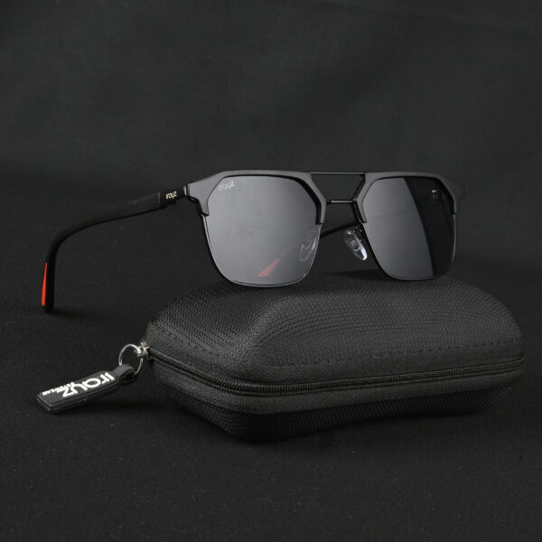 full black (18) Irayz Blue Light Blocking Computer Glasses for Men & Women - Black